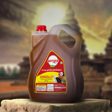 Vaalga Gingelly Cooking Oil – 5 Ltr Can