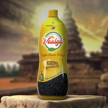 Vaalga Cold-Pressed Gingelly Cooking Oil 1ltr
