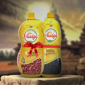 Groundnut Oil & Sesame Oil 1Litre Combo Pack