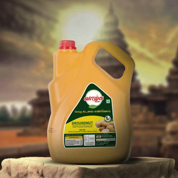 Vaalga Groundnut Cooking Oil – 5 Ltr Can