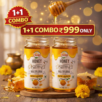 Pongal Combo Offer 1+1 | 500g + 500g Natural Honey for ₹999